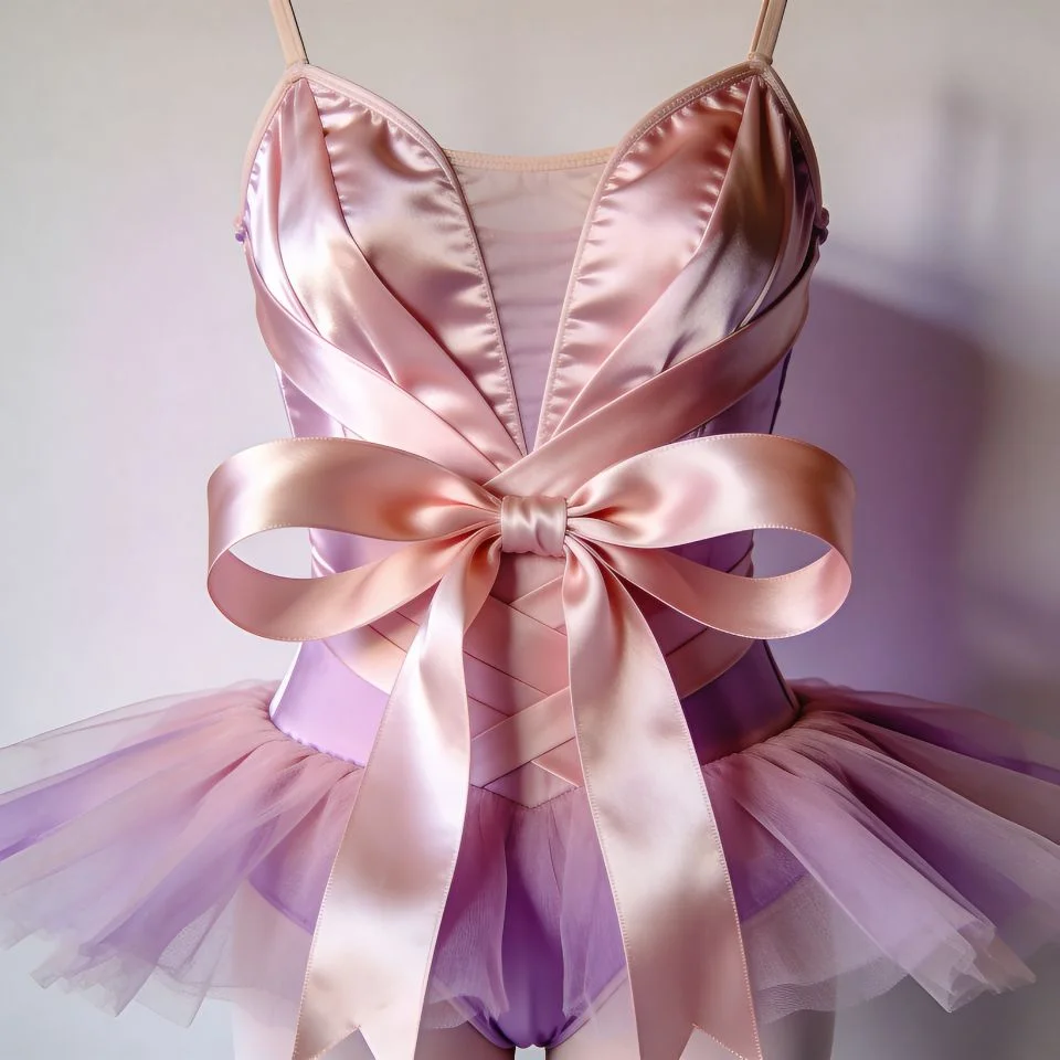 coquette-pfp-balletcore-pink-ribbon-bow-elegant Balletcore pink ribbon coquette pfp with elegant bow details and romantic aesthetic for sophisticated Discord avatar picture