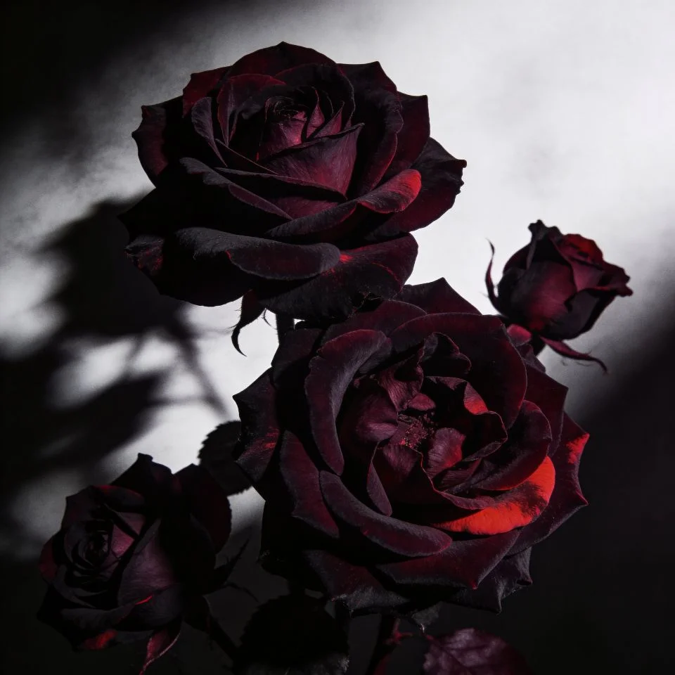 coquette-pfp-burgundy-roses-dark-feminine-romantic Burgundy and red rose coquette pfp with dark feminine romantic aesthetic perfect for elegant TikTok profile picture avatar