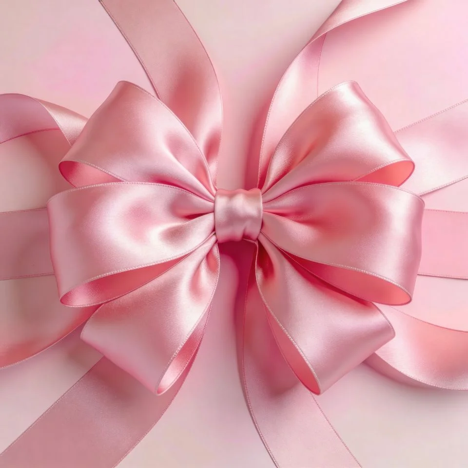 coquette-pfp-large-pink-bow-satin-ribbon-decorative Large decorative pink bow coquette pfp with satin ribbon details and elegant aesthetic for Instagram profile picture