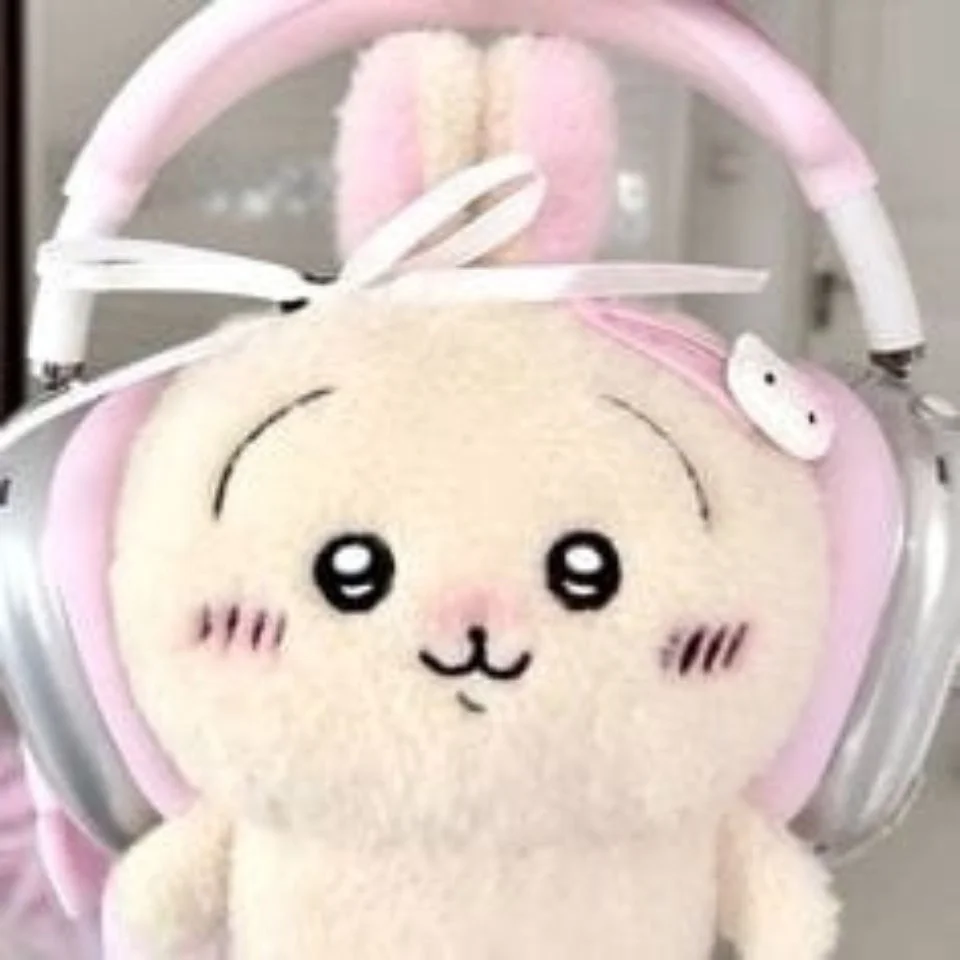 My melody plush pfp from Sanrio toy collection with soft aesthetic pink stuffed animal design for cozy kawaii Discord profile pictures