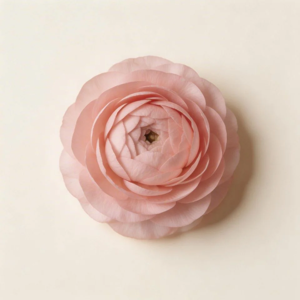 Minimal aesthetic pink pfp with single pink flower bloom and clean background for Instagram profile picture avatar