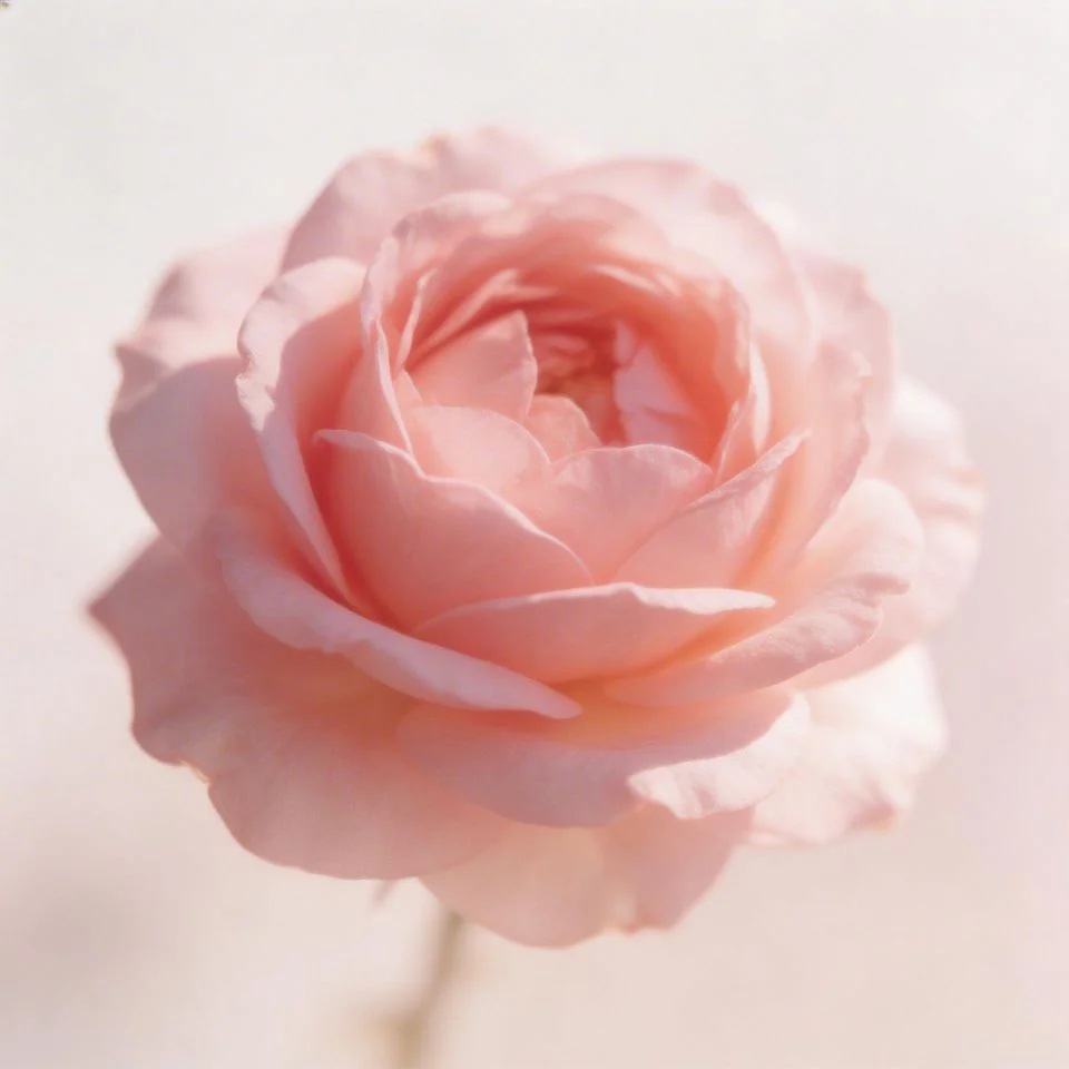 Coquette aesthetic pink pfp with editorial rose composition and soft pink tones for Instagram and Pinterest profile picture