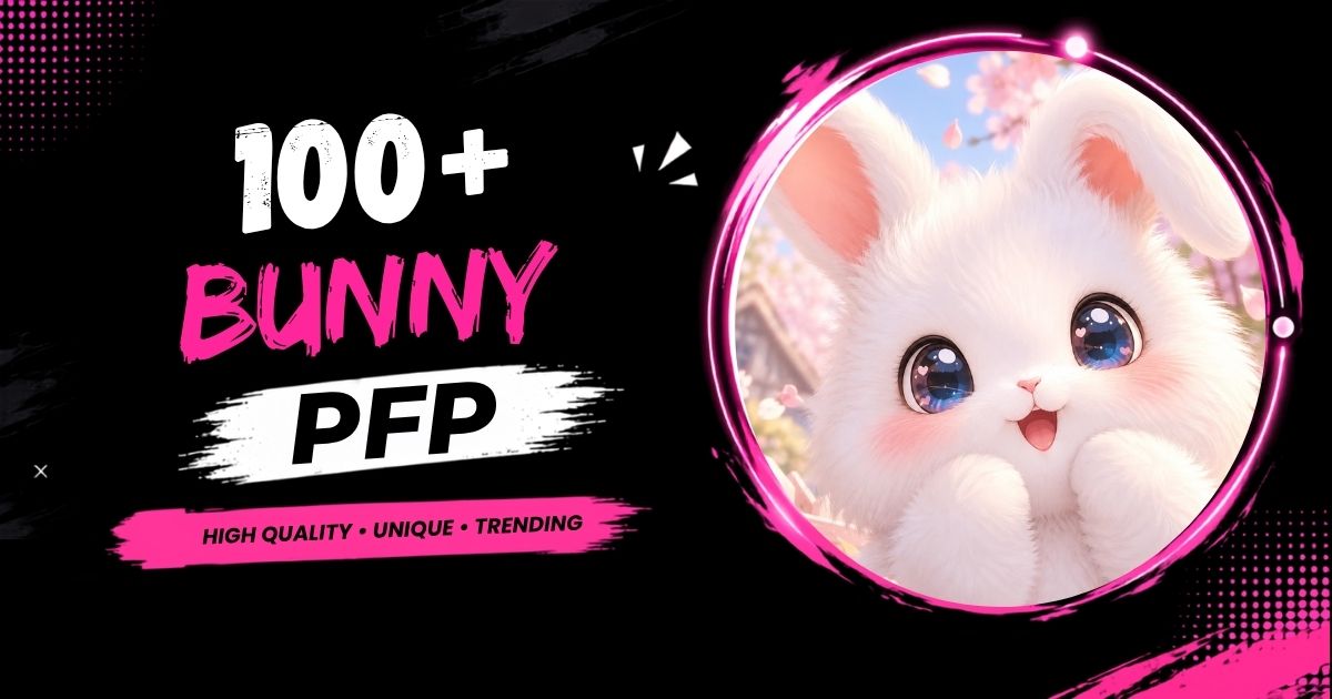 100+ Bunny PFP: Cute, Aesthetic, Anime, Pink, Matching & Funny