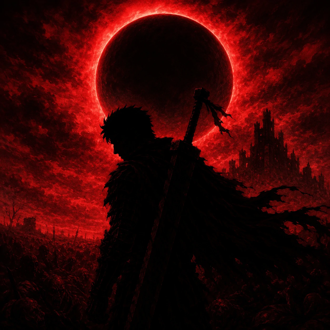 Red Guts profile picture with Eclipse-inspired silhouette and dark fantasy background