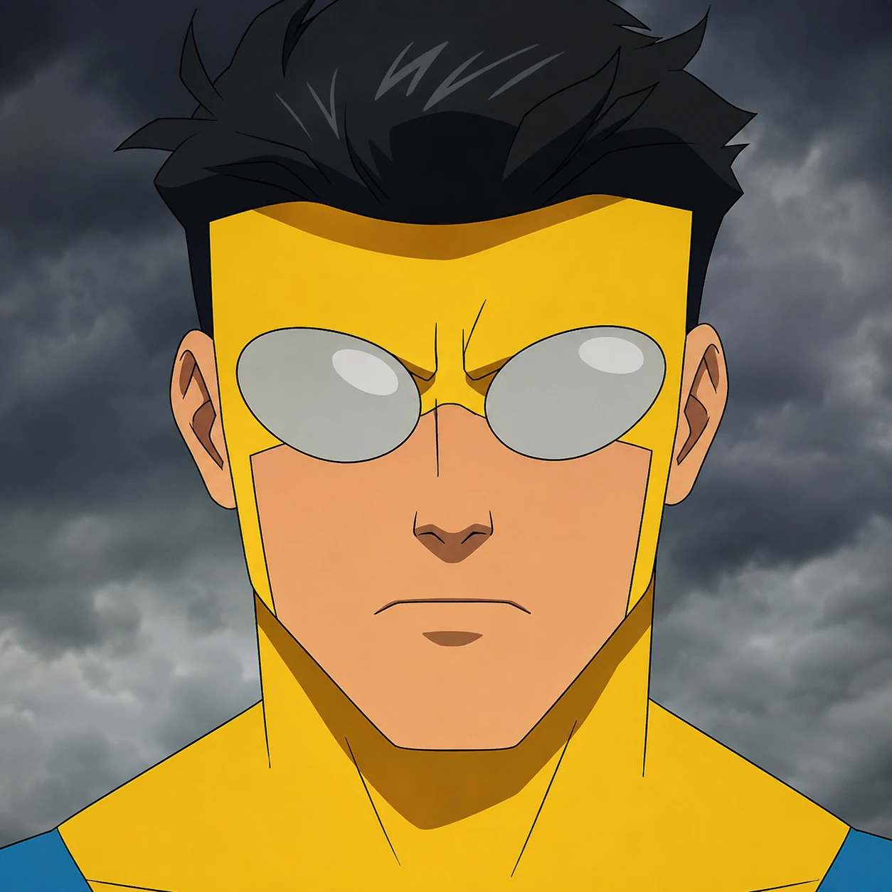 Invincible PFP in 4K HD showing a sharp close-up portrait of Mark Grayson