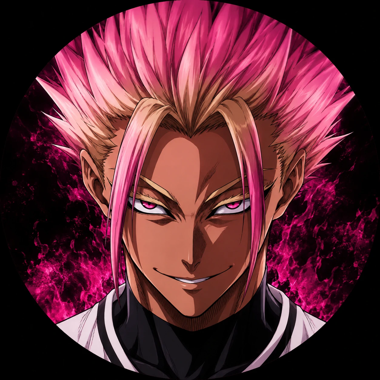 Shidou PFP Discord round crop with centered face and clean background