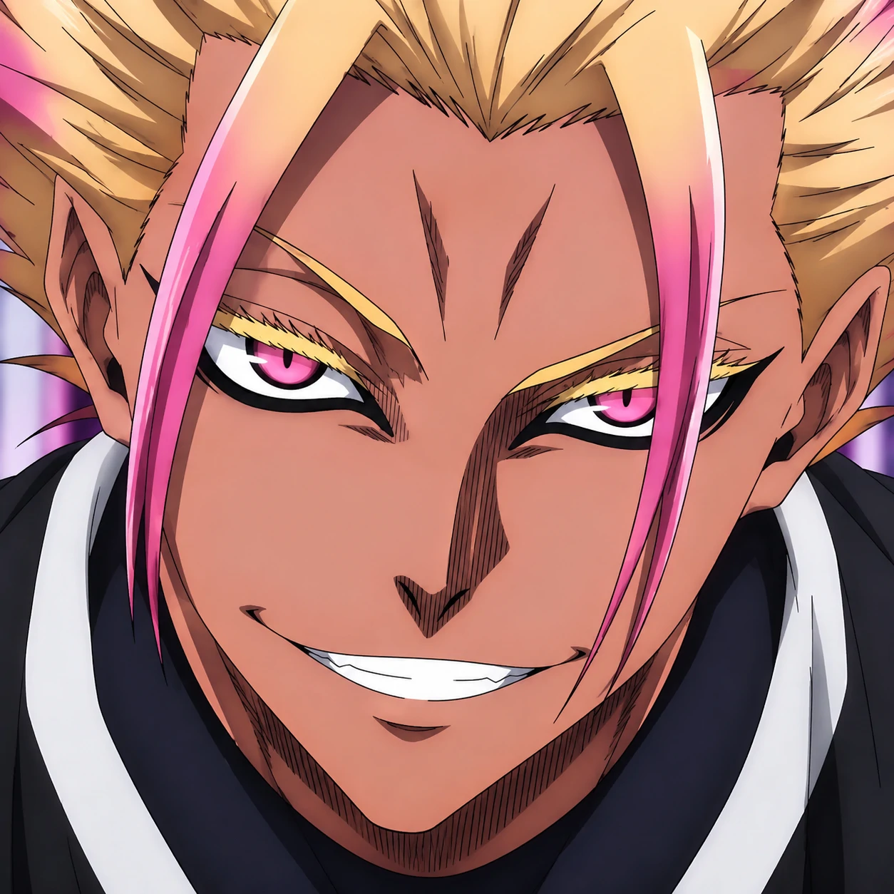 Close-up Shidou PFP of Ryusei Shidou with a confident stare from Blue Lock episode art